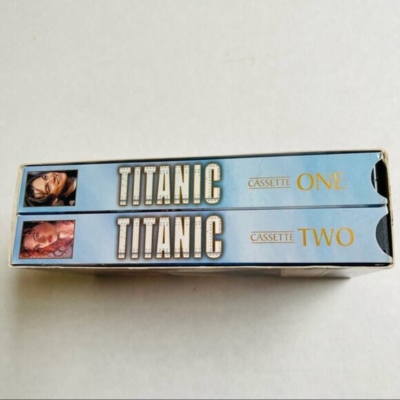 Titanic 1 & 2 VHS Hi Fi Stereo Titanic Movie Classic Drama - Picture 2 of 6